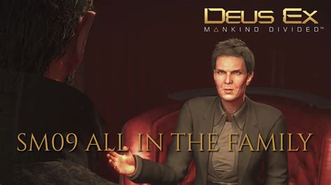 deus ex mankind divided otar conversation|SM09: All in the Family .
